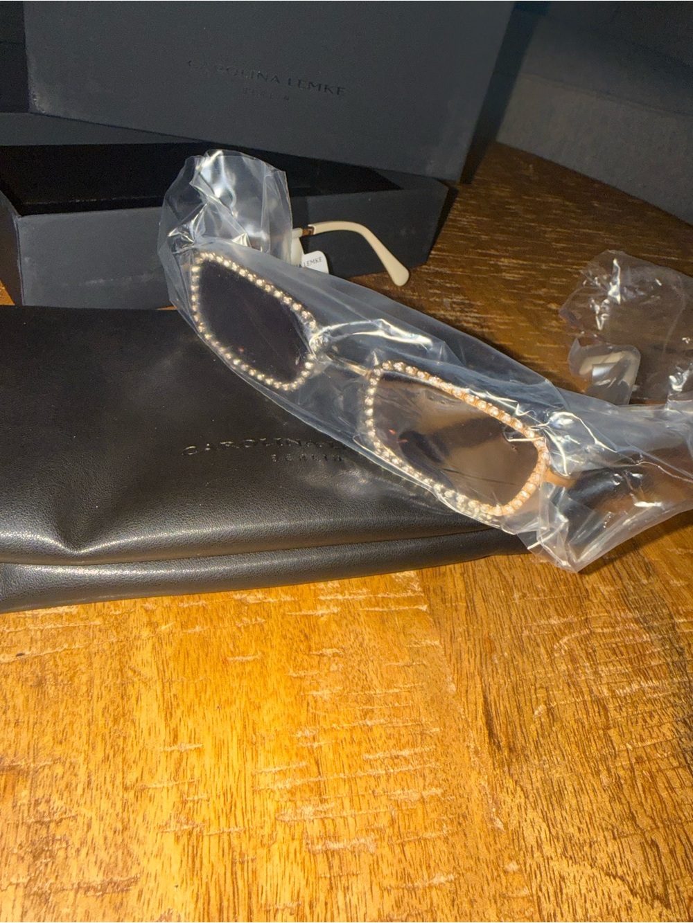 Carolina Lemke Berlin Sunglasses rhinestones